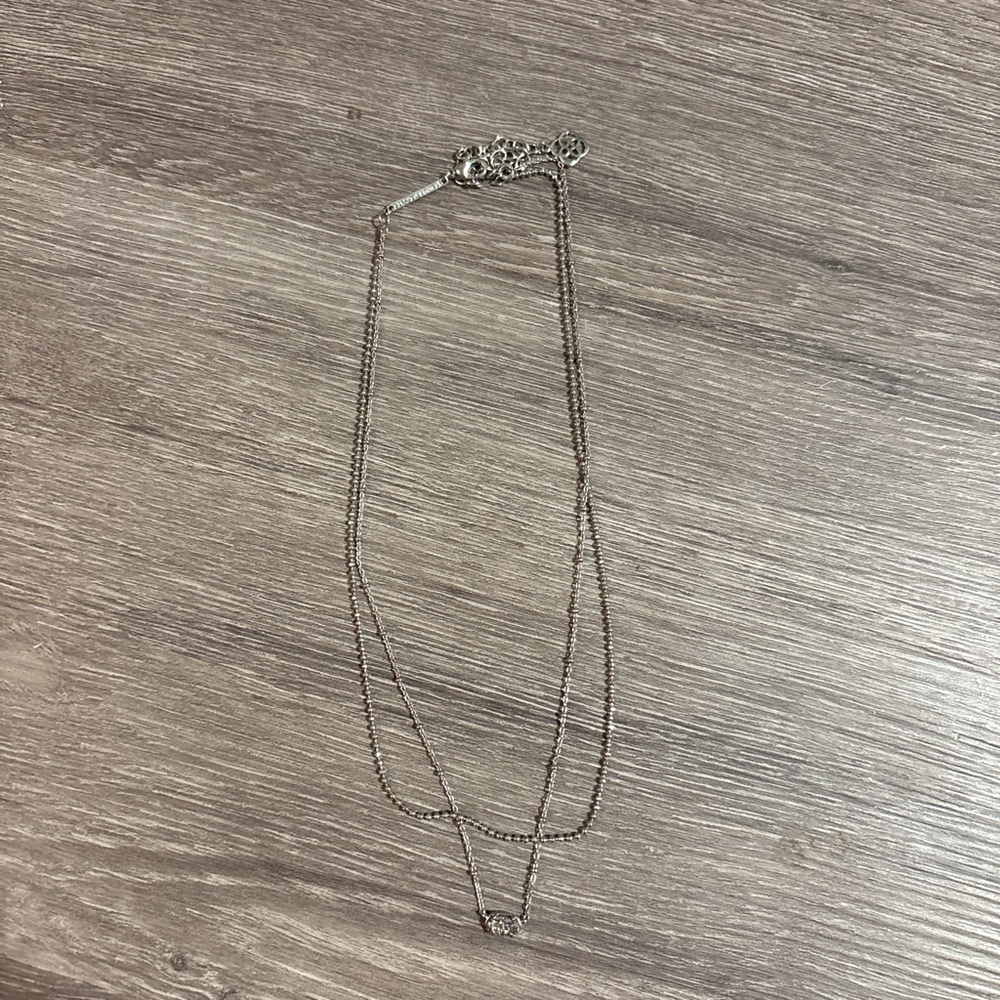 Silver Kendra Scott Necklace